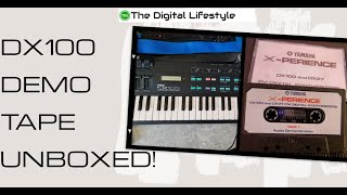 Synth Enthusiast's Delight: Yamaha DX100 Demo Tape Unveiled