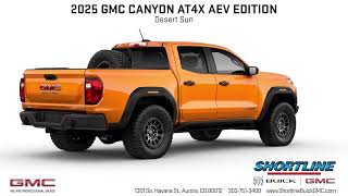 2025 GMC Canyon AT4X AEV Edition 360 Color Palette