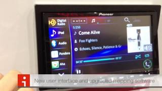 CES 2013 Pioneer AVIC-Z150BH Navigation system! Iphone 5 Compatible Bluetooth