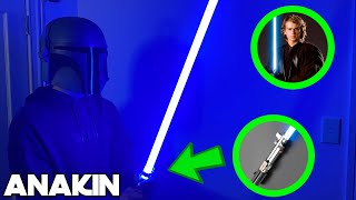 Unboxing The Most REALISTIC Anakin Replica Lightsaber from ARTSABERS! + Giveaway!