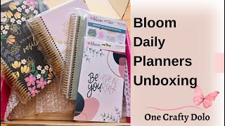 Bloom Daily Planners Unboxing