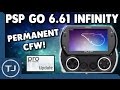 PSP GO 6.61 Infinity Permanent CFW (PRO) Full Tutorial! 2017!