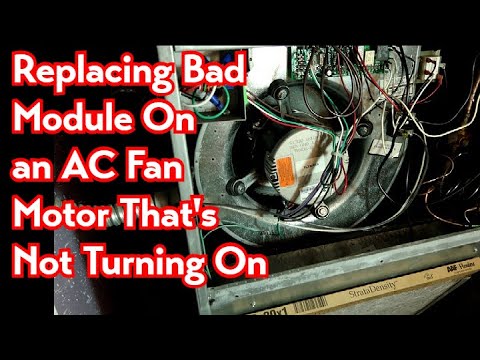 Indoor AC Fan Not Turning On - YouTube