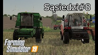 KUPNO KOMBAJNU PRZEZ SĄSIADA I ZAKUP PRZYCZEPY Z PEGEERU ŻNIWA RZEPAKU FS19 #8