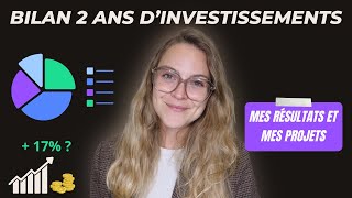 BILAN DE MES INVESTISSEMENTS après 2ans - Immobilier et bourse