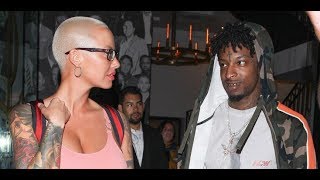 21 Savage tells Amber Rose he's going to cut off his Dreads.