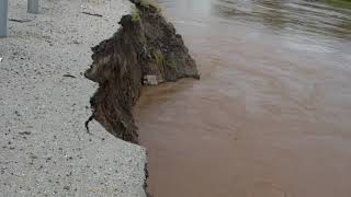 VID 20190528 131304 Chikaskia River Bridge Damage in Kay County