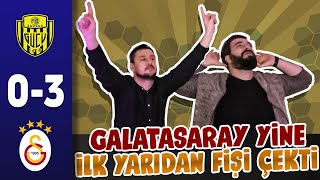 GALATASARAY DURDURULAMIYOR | ANKARAGÜCÜ 0-3 GALATASARAY | MAÇ TEPKİSİ #gerginfutbol