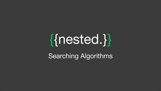 Nested – Algorithms – Linear Search