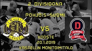 KoskRi vs Dynamo 20.1.2019 @Kastellin Monitoimitalo