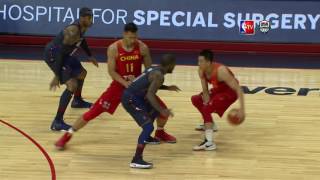 USA vs China Exhibition Game  Highlights