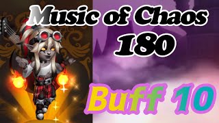 ＜混沌の音楽／Music of Chaos＞ Level 180 【Hero Wars／ヒーローウォーズ】#music of chaos #musicofchaos #augustus