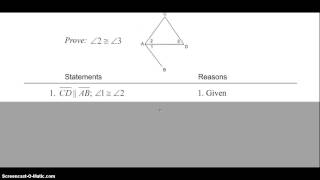 Proofs with Parallel Lines