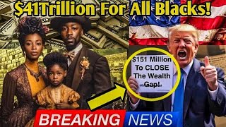 JUST IN‼️REPARATION Payments Approved  $151 Million For Each African American?