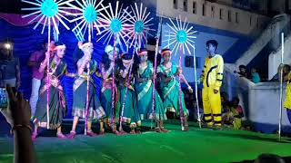 Dimsha dance performance  @ saripalli @ganesh dance group @janaki Rama temple ###