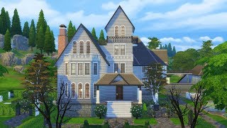 Rebuilding The Sims 3 Goth House in The Sims 4 (Streamed 2/14/18)
