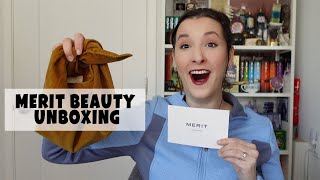 Merit Beauty Unboxing