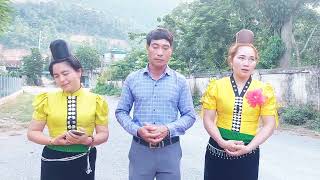 Quàng Lả hát bộ xung góp ý đồng viên ngọc Hoa và hoàng Tiên