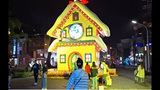 2024屏東公園 聖誕節-夢幻燈飾(1)/青春少年仔們的街舞，群眾歡唱平安夜／水上彩球、璀璨花園、願望樹、童話聖誕屋、天使的祝福、松鼠公爵城堡、奇幻夢遊🎄🎇