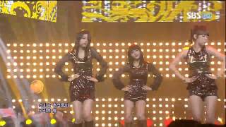 티아라 [DAY BY DAY] @SBS Inkigayo 인기가요 20120729