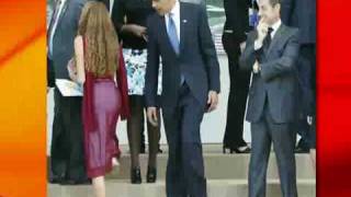 OLHADINHA HISTORICA DE OBAMA PARA UMA BRASILEIRA SENSUAL...