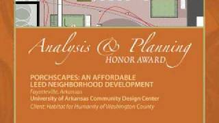 ASLA 2008 Analysis and Planning Award Winners