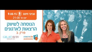 הדרכה מוקלטת: הנוסחה לשיווק הרצאות לארגונים