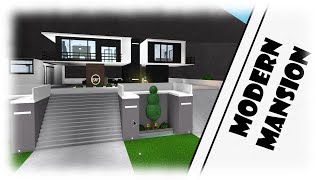 Lets Build Bloxburg Modern Family Home Part 2