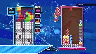 [Puyo Puyo Tetris] Puzzle League VS: Doremy vs. ssenred231 (1) (05-12-2019, Switch)