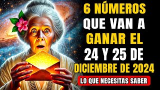 6 Números de la Suerte para CONCENTRARSE y HACERSE RICO el 24 y 25 de Diciembre de 2024