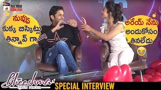 Nithin Hilarious Comedy with Rashmika | Bheeshma Movie FUNNY Interview | Nithiin | Rashmika Mandanna