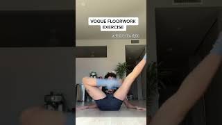 Vogue Floorwork Circle Drill - Gravity Balmain Jacobs
