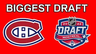NHL DRAFT 2022: One Of The BIGGEST IN HABS HISTORY? Montreal Canadiens News & Rumours 2022