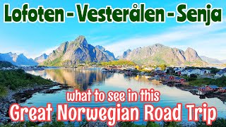 Lofoten, Vesterålen, and Senja | Where to go during a ROAD TRIP | Norway