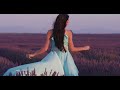 [Royalty Free Stock Video] Beautiful Woman Walking In Field Flowers Sunlight Happy Free