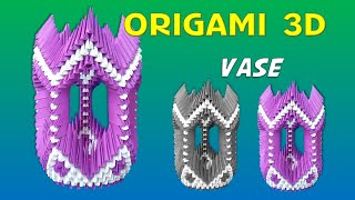 Florero de Origami 3d como armarlo paso a paso