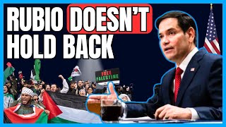 🚨 Trump New Sec. Of State Rubio: DEPORT Hamas Supporters!