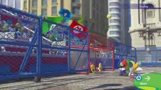 Mario & Sonic at the Rio 2016 Olympic Games - Dual Football Gameplay (Wii U)