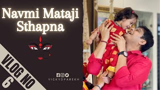 First Vlog With family | Navmi Mataji Sthapna | Vicky D Parekh