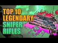 Borderlands 3 | Top 10 Legendary Sniper Rifles - Best Sniper Rifles in the Game