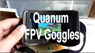 Quanum DIY FPV 고글 키트 리뷰 Hobbyking 가장 저렴한 비디오 고글?