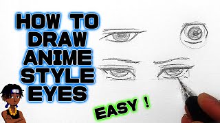 How to draw eyes (Anime Style) ￼