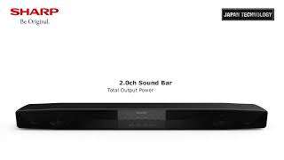 SHARP SOUND BAR - HT SB116