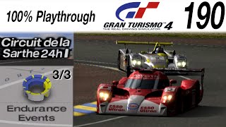 Gran Turismo 4 - #190 - Circuit de la Sarthe 24h I || Hours 16 - 24