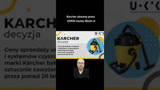 Karcher ukarany kwotą 26ml zł za sztuczne zawyżanie cen