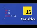 JavaScript Variables let, const and var  | JavaScript Tutorial