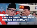 Bakal Calon Menteri Bertemu Prabowo di Hambalang