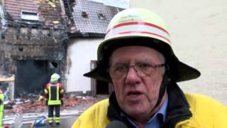 Scheunenbrand im Wohngebiet in Schatthausen