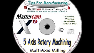 TFM - Mastercam 5 Axis Machining - Flowline with Chain Control