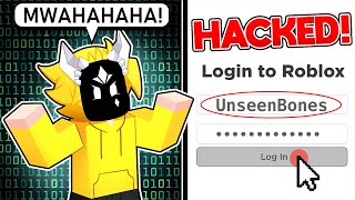 I Hacked Into The Biggest Hackers Account.. (Roblox Bedwars)
